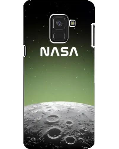Чехол для Samsung Galaxy A8 2018 (A530F) с картинкой «NASA — лунный градиент»