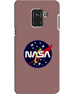 Чехол для Samsung Galaxy A8 2018 (A530F) с картинкой «NASA — ретро космос»