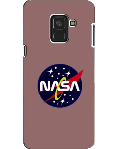 Чехол для Samsung Galaxy A8 2018 (A530F) с картинкой «NASA — ретро космос»