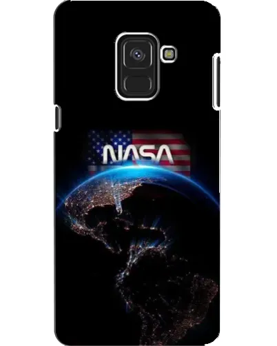 Чехол для Samsung Galaxy A8 2018 (A530F) с картинкой «Земля из космоса NASA»
