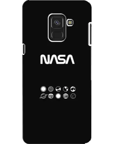 Чехол для Samsung Galaxy A8 2018 (A530F) с картинкой «NASA — технический принт»