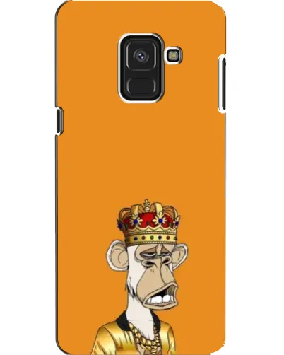 Чехол для Samsung Galaxy A8 2018 (A530F) с картинкой «Золотая обезьяна Bored Ape»