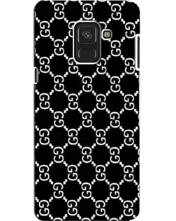 Чехол для Samsung Galaxy A8 2018 (A530F) с картинкой «Gucci — сетчатый паттерн»