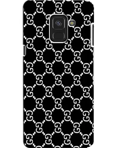 Чехол для Samsung Galaxy A8 2018 (A530F) с картинкой «Gucci — сетчатый паттерн»