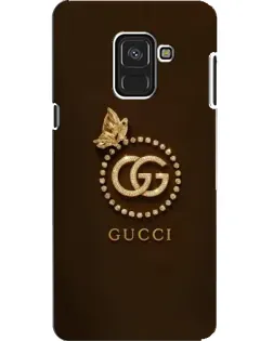 Чехол для Samsung Galaxy A8 2018 (A530F) с картинкой «Gucci — золотая бабочка»