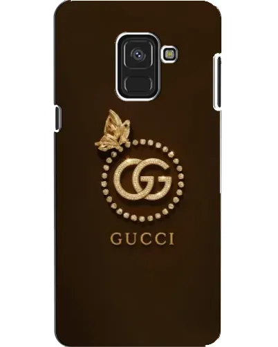 Чехол для Samsung Galaxy A8 2018 (A530F) с картинкой «Gucci — золотая бабочка»