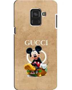 Чехол для Samsung Galaxy A8 2018 (A530F) с картинкой «Микки Маус Gucci — крафт»