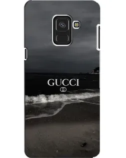 Чехол для Samsung Galaxy A8 2018 (A530F) с картинкой «Gucci — морской прибой»