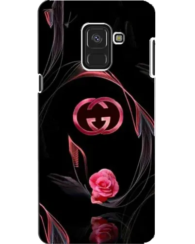 Чехол для Samsung Galaxy A8 2018 (A530F) с картинкой «Gucci — неоновая роза»