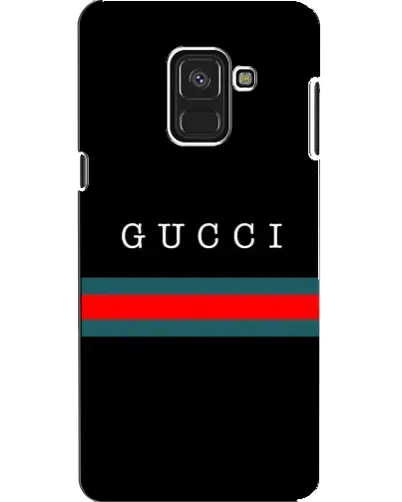 Чехол для Samsung Galaxy A8 2018 (A530F) с картинкой «Gucci — красный пояс»