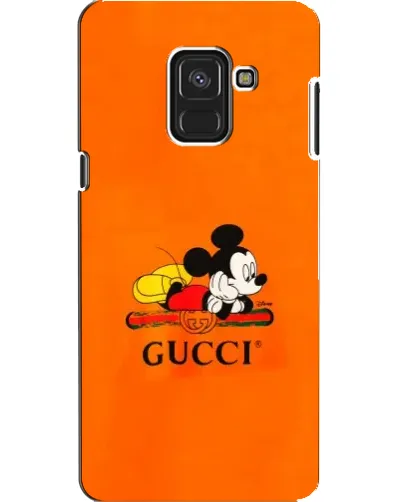 Чехол для Samsung Galaxy A8 2018 (A530F) с картинкой «Микки Маус Gucci — оранж» Чехол для Samsung Galaxy A8 2018 (A530F) с картинкой «Микки Маус Gucci — оранж»