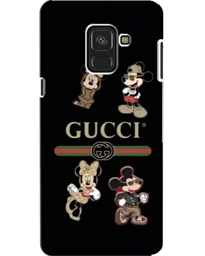 Чехол для Samsung Galaxy A8 2018 (A530F) с картинкой «Gucci — герои Disney и монограмма» Чехол для Samsung Galaxy A8 2018 (A530F) с картинкой «Gucci — герои Disney и монограмма»