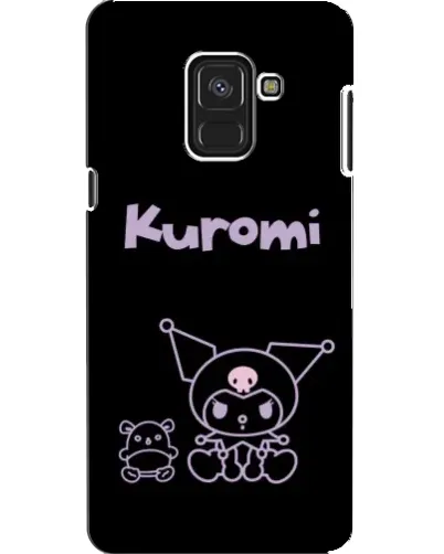 Чехол для Samsung Galaxy A8 2018 (A530F) с картинкой «Kuromi — черный минимализм» Чехол для Samsung Galaxy A8 2018 (A530F) с картинкой «Kuromi — черный минимализм»