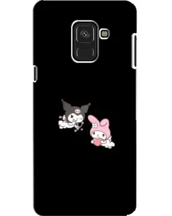 Чехол для Samsung Galaxy A8 2018 (A530F) с картинкой «My Melody и Kuromi»