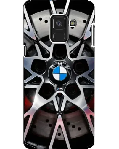 Чехол для Samsung Galaxy A8 2018 (A530F) с картинкой «BMW — деталь диска»