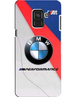 Чехол для Samsung Galaxy A8 2018 (A530F) с картинкой «BMW Performance стиль»