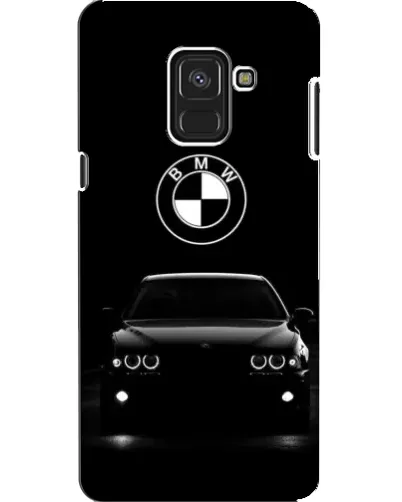Чехол для Samsung Galaxy A8 2018 (A530F) с картинкой «BMW — взгляд из темноты»