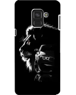 Чехол для Samsung Galaxy A8 2018 (A530F) с картинкой «BMW и лев» Чехол для Samsung Galaxy A8 2018 (A530F) с картинкой «BMW и лев»