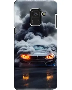 Чехол для Samsung Galaxy A8 2018 (A530F) с картинкой «BMW в дыму» Чехол для Samsung Galaxy A8 2018 (A530F) с картинкой «BMW в дыму»