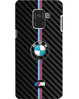 Чехол для Samsung Galaxy A8 2018 (A530F) с картинкой «Эмблема BMW и карбон» Чехол для Samsung Galaxy A8 2018 (A530F) с картинкой «Эмблема BMW и карбон»