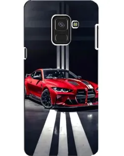 Чехол для Samsung Galaxy A8 2018 (A530F) с картинкой «Красная BMW на дороге» Чехол для Samsung Galaxy A8 2018 (A530F) с картинкой «Красная BMW на дороге»