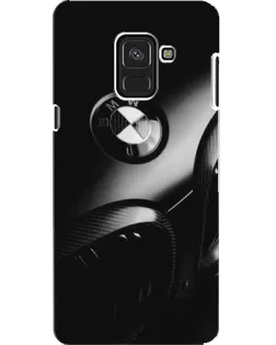 Чехол для Samsung Galaxy A8 2018 (A530F) с картинкой «Эмблема BMW — макро» Чехол для Samsung Galaxy A8 2018 (A530F) с картинкой «Эмблема BMW — макро»
