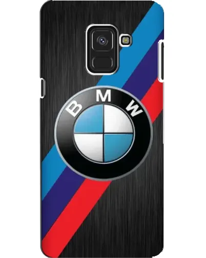 Чехол для Samsung Galaxy A8 2018 (A530F) с картинкой «BMW M-stripes стиль»