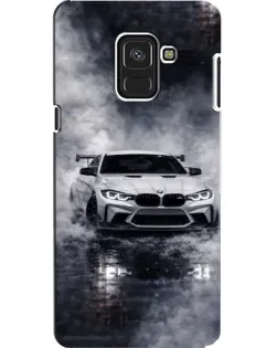 Чехол для Samsung Galaxy A8 2018 (A530F) с картинкой «BMW сквозь туман» Чехол для Samsung Galaxy A8 2018 (A530F) с картинкой «BMW сквозь туман»