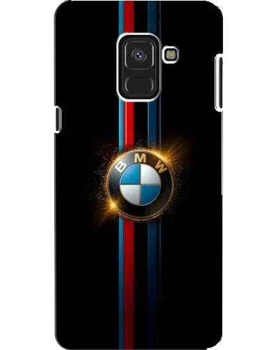 Чехол для Samsung Galaxy A8 2018 (A530F) с картинкой «BMW M-Power неон»