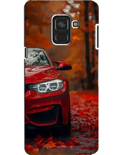 Чехол для Samsung Galaxy A8 2018 (A530F) с картинкой «Осенняя BMW M4»