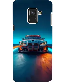 Чехол для Samsung Galaxy A8 2018 (A530F) с картинкой «BMW — огни неона» Чехол для Samsung Galaxy A8 2018 (A530F) с картинкой «BMW — огни неона»