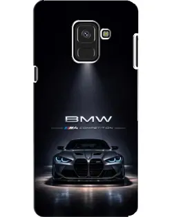 Чехол для Samsung Galaxy A8 2018 (A530F) с картинкой «BMW сквозь ночной город» Чехол для Samsung Galaxy A8 2018 (A530F) с картинкой «BMW сквозь ночной город»