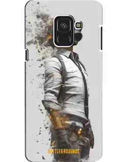 Чохол для Samsung Galaxy A8 2018 (A530F) з картинкою «PUBG — боєць у пилу»