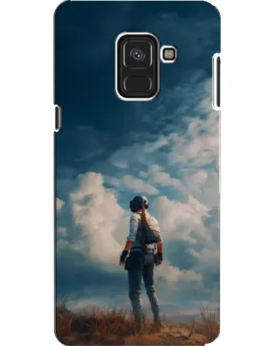 Чохол для Samsung Galaxy A8 2018 (A530F) з картинкою «Герой PUBG на скелі» Чохол для Samsung Galaxy A8 2018 (A530F) з картинкою «Герой PUBG на скелі»