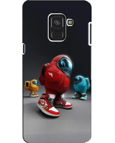Чехол для Samsung Galaxy A8 2018 (A530F) с картинкой «Among Us — 3D стиль»