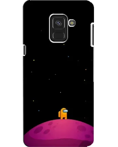 Чехол для Samsung Galaxy A8 2018 (A530F) с картинкой «Одинокий герой на планете»