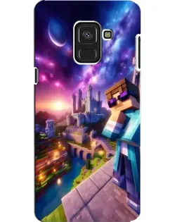 Чохол для Samsung Galaxy A8 2018 (A530F) з картинкою «Стів та космос»