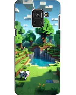 Чохол для Samsung Galaxy A8 2018 (A530F) з картинкою «Minecraft літній день» Чохол для Samsung Galaxy A8 2018 (A530F) з картинкою «Minecraft літній день»