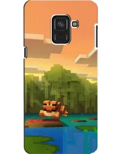 Чохол для Samsung Galaxy A8 2018 (A530F) з картинкою «Майнкрафт захід сонця» Чохол для Samsung Galaxy A8 2018 (A530F) з картинкою «Майнкрафт захід сонця»