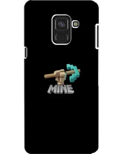 Чехол для Samsung Galaxy A8 2018 (A530F) с картинкой «Алмазная кирка»