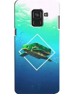 Чохол для Samsung Galaxy A8 2018 (A530F) з картинкою «Черепаха Minecraft» Чохол для Samsung Galaxy A8 2018 (A530F) з картинкою «Черепаха Minecraft»