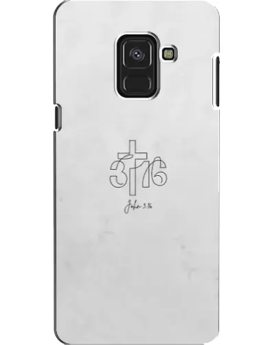 Чехол для Samsung Galaxy A8 2018 (A530F) с картинкой «Иоанна 3:16 Крест» Чехол для Samsung Galaxy A8 2018 (A530F) с картинкой «Иоанна 3:16 Крест»