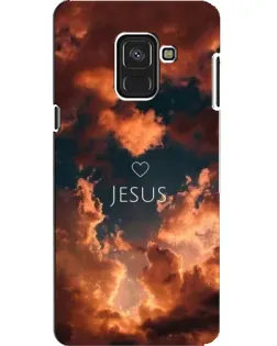 Чехол для Samsung Galaxy A8 2018 (A530F) с картинкой «Сияние Имени Jesus»