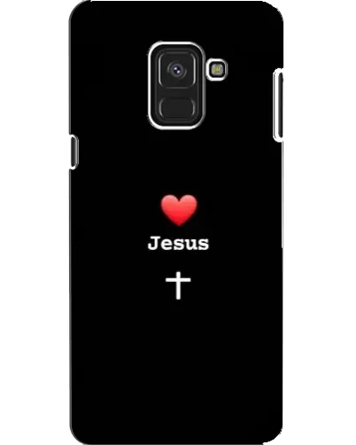 Чехол для Samsung Galaxy A8 2018 (A530F) с картинкой «Сердце - Jesus» Чехол для Samsung Galaxy A8 2018 (A530F) с картинкой «Сердце - Jesus»