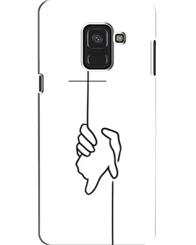 Чехол для Samsung Galaxy A8 2018 (A530F) с картинкой «Рука держит» Чехол для Samsung Galaxy A8 2018 (A530F) с картинкой «Рука держит»