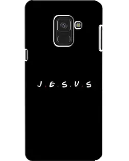 Чехол для Samsung Galaxy A8 2018 (A530F) с картинкой «Точки веры J.E.S.U.S.»