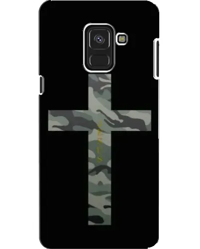 Чехол для Samsung Galaxy A8 2018 (A530F) с картинкой «Милитари Крест» Чехол для Samsung Galaxy A8 2018 (A530F) с картинкой «Милитари Крест»