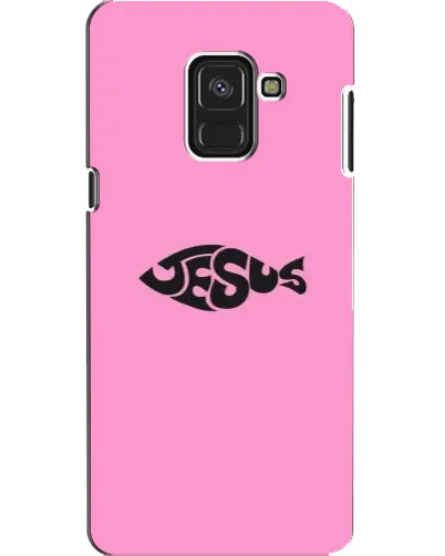 Чехол для Samsung Galaxy A8 2018 (A530F) с картинкой «Розовый символ Jesus» Чехол для Samsung Galaxy A8 2018 (A530F) с картинкой «Розовый символ Jesus»