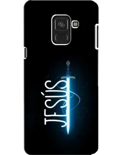 Чехол для Samsung Galaxy A8 2018 (A530F) с картинкой «Меч Духа Jesus»