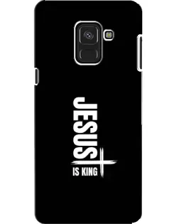 Чехол для Samsung Galaxy A8 2018 (A530F) с картинкой «Вертикаль веры Jesus»